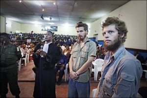 Jailed Norwegians in Congo. Photo: Jørgen Braastad.